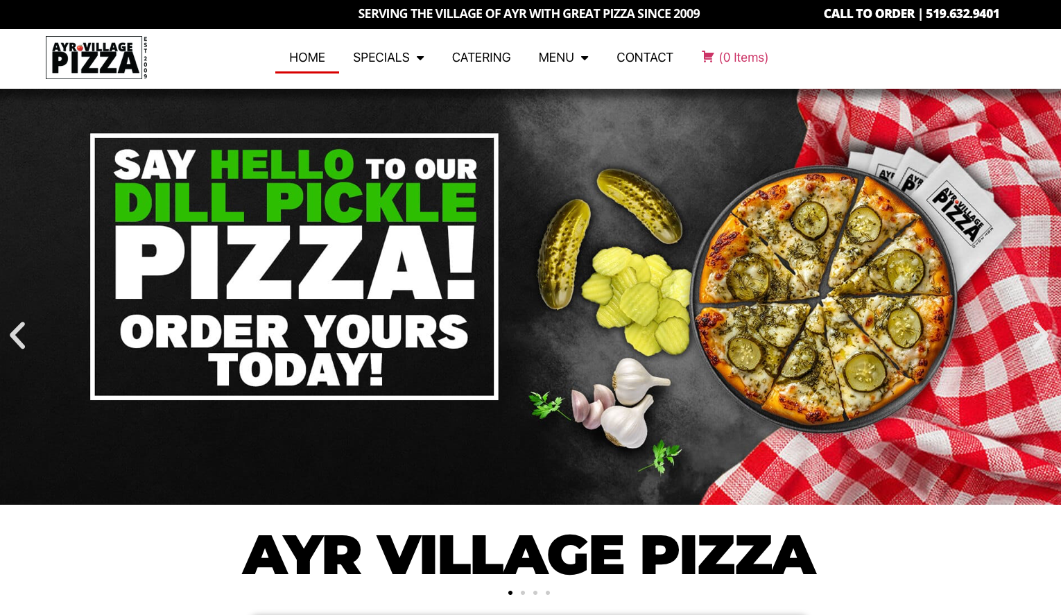 Ayr Village Pizza: Ayr Village Pizza - Serving Ayr Since 2009 — Ayr Village Pizza in london